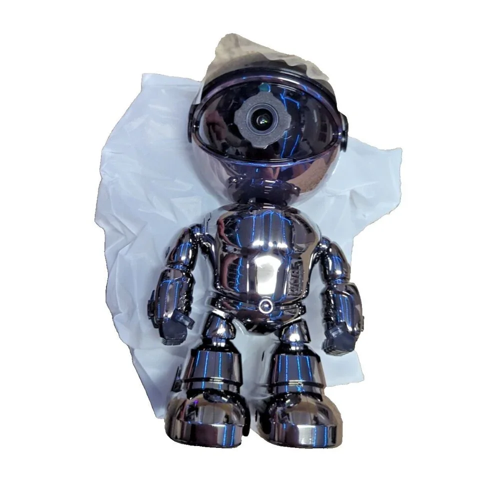 5G/2.4Ghz WiFi Robot Camera 3MP Pet/Baby Camera with Phone App Motion Detection